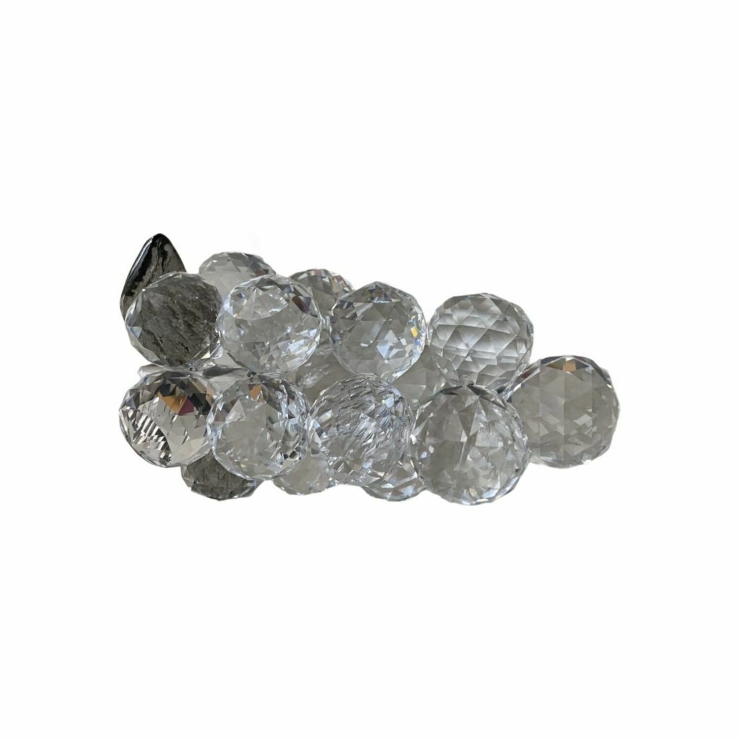 Biev Kristal Üzüm Gümüş Büyük 25 cm/YGT088