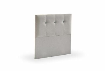 Yataş Bedding Nova Başlık 100lük - 30101 Gri (Petrol Yeşili Düğmeli)