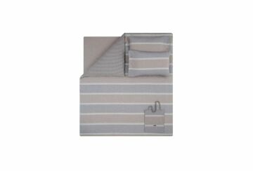 Yataş Bedding Tek Kişilik Perla İpliği Boyalı Nevresim Takımı - Kahverengi