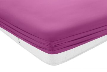 Yataş Bedding 90x190 Noah Lastikli Çarşaf - Fuşya