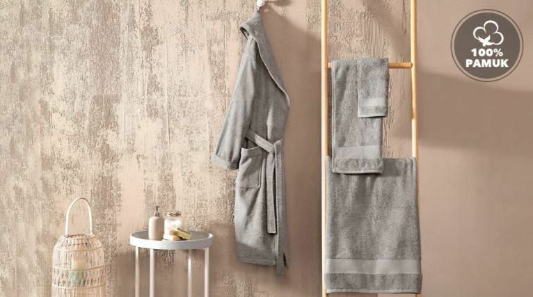 Yataş Bedding Essentials Misafir Havlusu - Gri (30x50 cm)