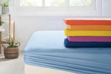 Yataş Bedding 120x200 Noah Lastikli Çarşaf - Fuşya