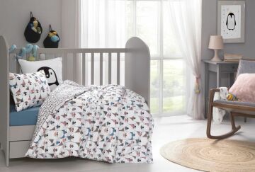 Yataş Bedding Çocuk Rnf Nevresim Takımı - Save Penguins