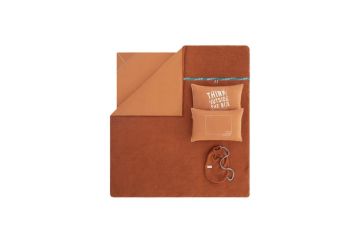 Yataş Bedding Çift Kişilik Coverme Box Battaniye Nevresim Takımı - Kiremit