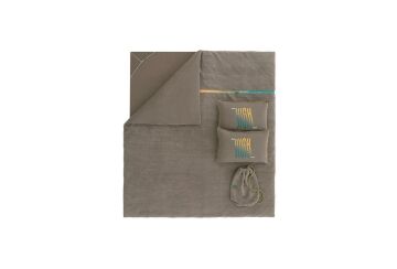 Yataş Bedding Çift Kişilik Coverme High Battaniye Nevresim Takımı - Kahverengi