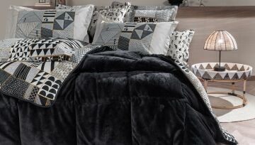 Yataş Bedding Çift Kişilik Ciera Triola Set - Siyah