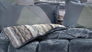 Yataş Bedding Çift Kişilik Rach Triola Set - Lacivert