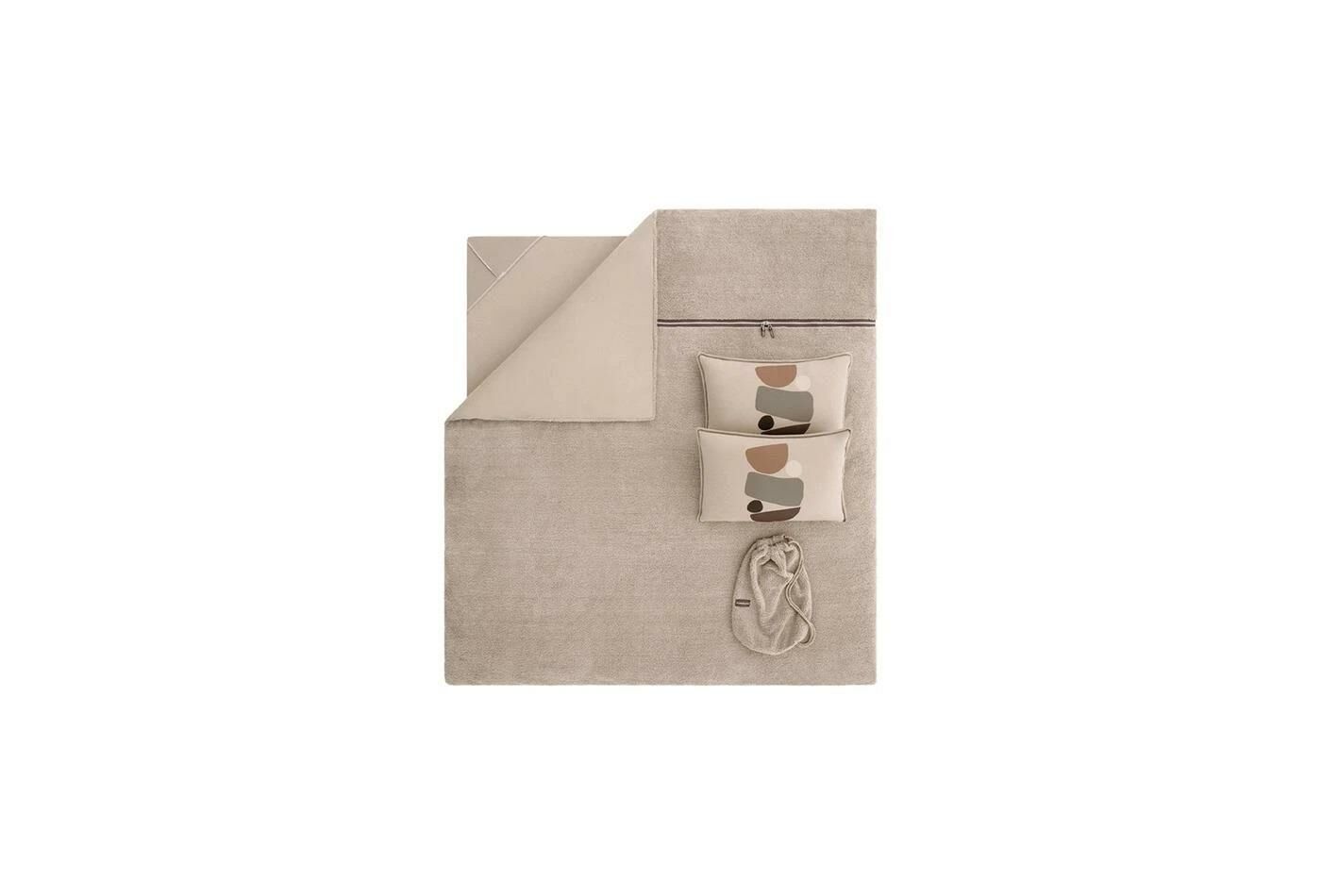 Yataş Bedding Çift Kişilik Coverme Perfect Battaniye Nevresim Takımı - Bej