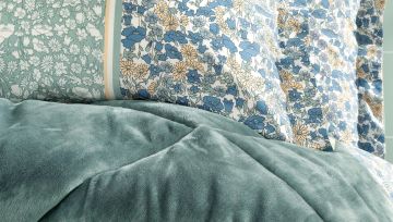 Yataş Bedding Çift Kişilik Lesly Triola Set - Yeşil