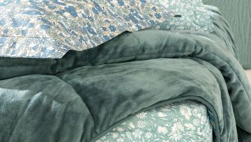 Yataş Bedding Çift Kişilik Lesly Triola Set - Yeşil