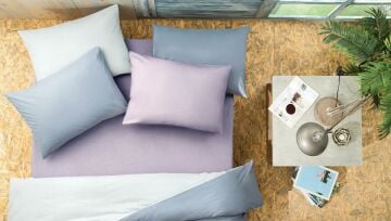 Yataş Bedding Noah Lastikli Çarşaf Lila 90x200