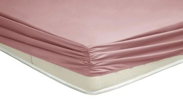 Yataş Bedding Noah Lastikli Çarşaf Gül Kurusu 150x200