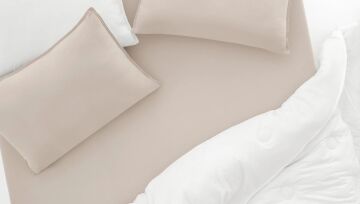 Yataş Bedding Lupa Soft Lastikli Çarşaf Bej 140x200x35