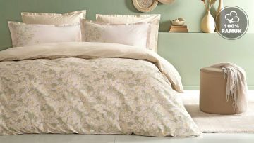 Yataş Bedding Çift Kişilik XL Paloma Rnf Nevresim Takımı - Pudra