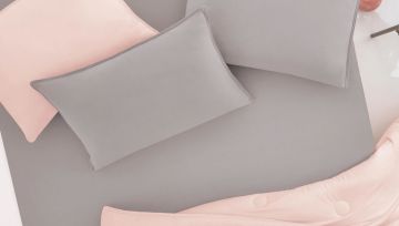 Yataş Bedding Lupa Soft Lastikli Çarşaf Gri 140x200x35