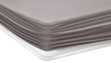 Yataş Bedding Çift Kişilik Lupa Soft Lastili Çarşaf Gri 150x200x35