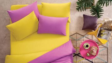 Yataş Bedding Noah Lastikli Çarşaf Sarı 120x200