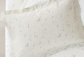 Yataş bedding Tek Kişilik Ramona Bambu Pike Takımı - Ekru
