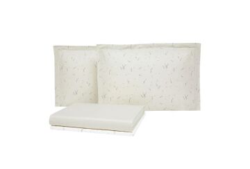 Yataş bedding Tek Kişilik Ramona Bambu Pike Takımı - Ekru
