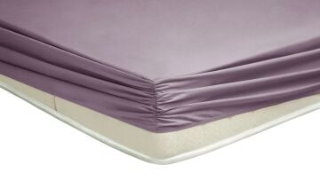 Yataş Bedding Noah Lastikli Çarşaf Mor 160x200