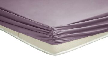 Yataş Bedding Noah Lastikli Çarşaf Mor 120x200