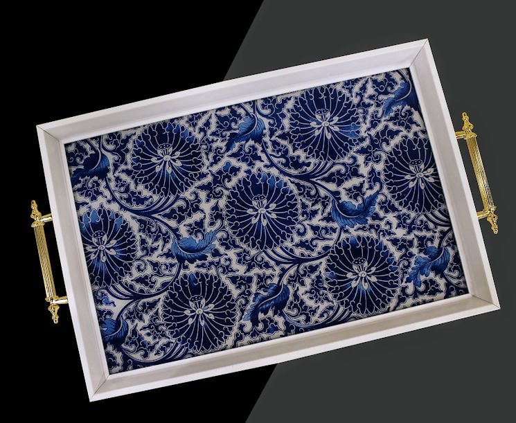 Biev Dikdörtgen Ahşap Tepsi