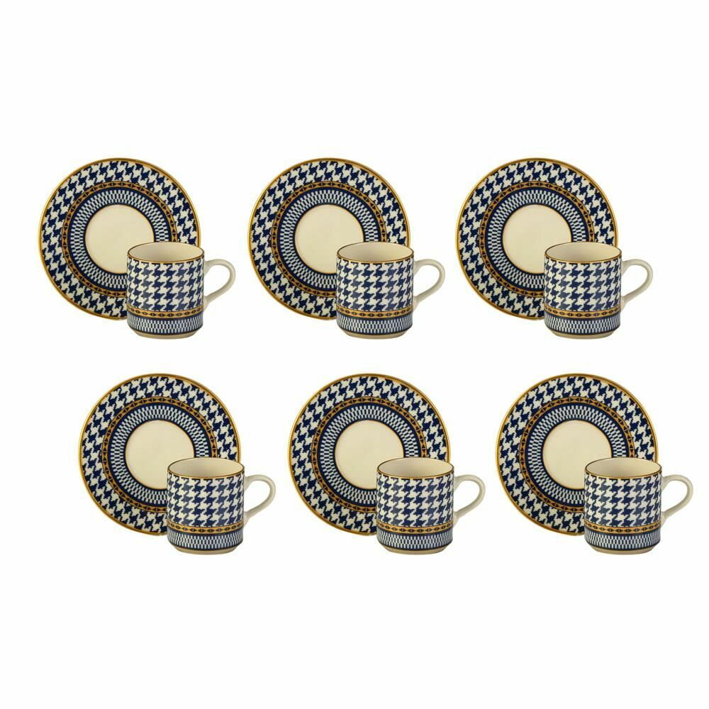 Biev 6LI Kahve Fincanı Seti