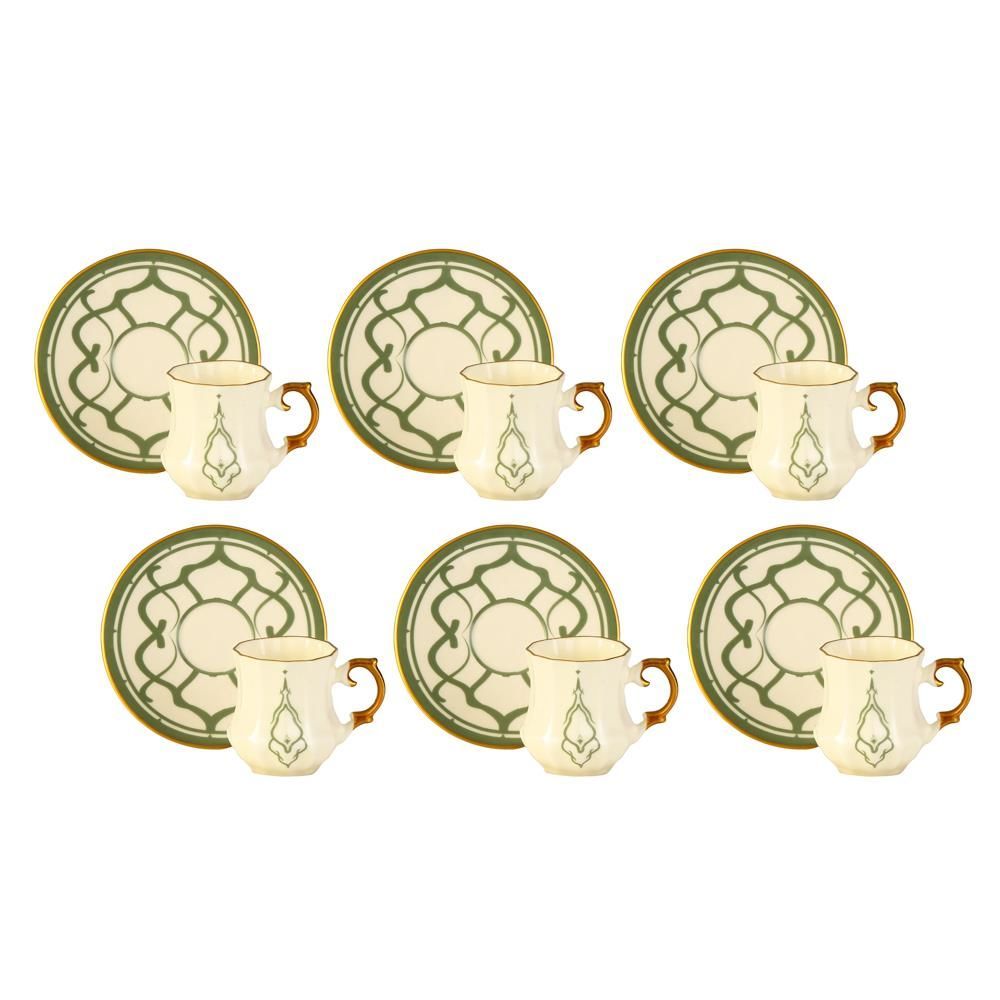 Biev 6LI Kahve Fincanı Seti