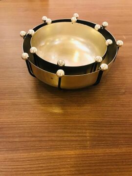 Biev Gümüş Ahtapot Büyük Kase