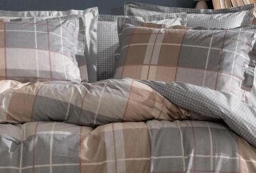 Yataş Bedding Cift Kişilik Tancy Rnf Nevresim Takımı - Camel