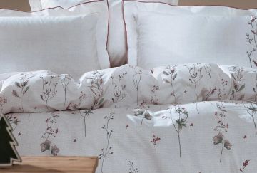 Yataş Bedding Cift Kişilik Liset Rnf Nevresim Takımı - Beyaz