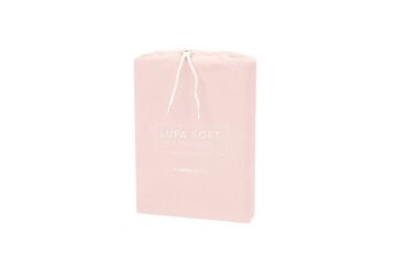 Yataş Bedding Tek Kişilik Lupa Soft Lastili Çarşaf Pudra 90x190x35