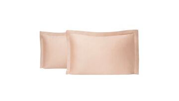 Yataş Bedding 200x200x36 Cift Kişilik xl Maisy Bambu Saten Lastikli Çarşaf - Blush