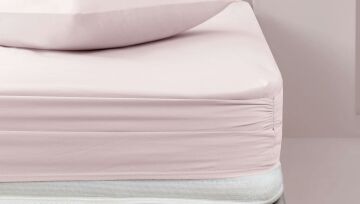 Yataş Bedding Noah Lastikli Çarşaf Pudra 200x200