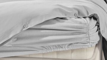 Yataş Bedding Çift Kişilik XL Plain Nevresim Takımı Gri