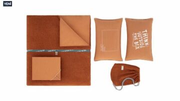 Yataş Çift Kişilik CoverMe Box Battaniye Nevresim Takımı - Kiremit