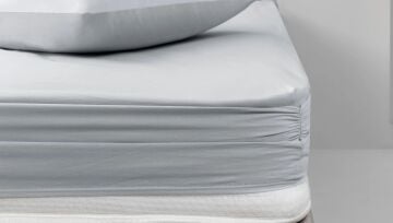 Yataş Bedding Noah Lastikli Çarşaf Gri 90x200