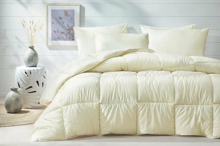 Yataş Bedding Tek Kişilik Macaron Yorgan&Yastık Set - Sarı