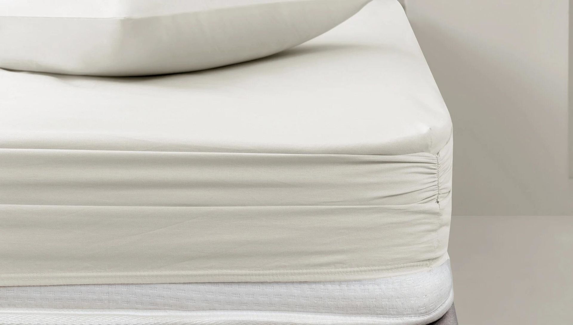 Yataş Bedding Noah Lastikli Çarşaf Ekru 90x200