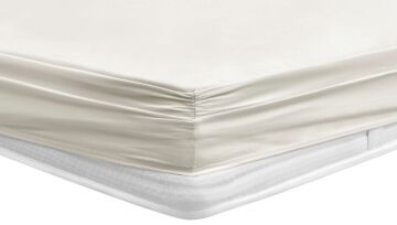 Yataş Bedding Noah Lastikli Çarşaf Ekru 100x200