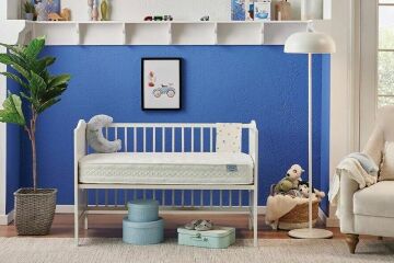 Yataş Bedding 080x180 Baby Blue Star Yaylı Yatak