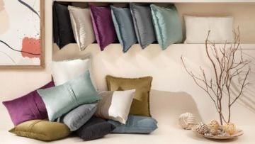 Yataş Donna Dekoratif Kırlent (45x45 cm) - Siyah