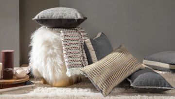 Yataş Everly Dekoratif Kırlent Kılıfı (30x50 cm) - Camel