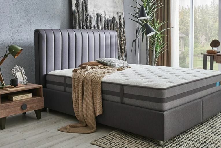 Yataş Bedding New Somni Baza 150x200 - 22202 Sütlü Kahve