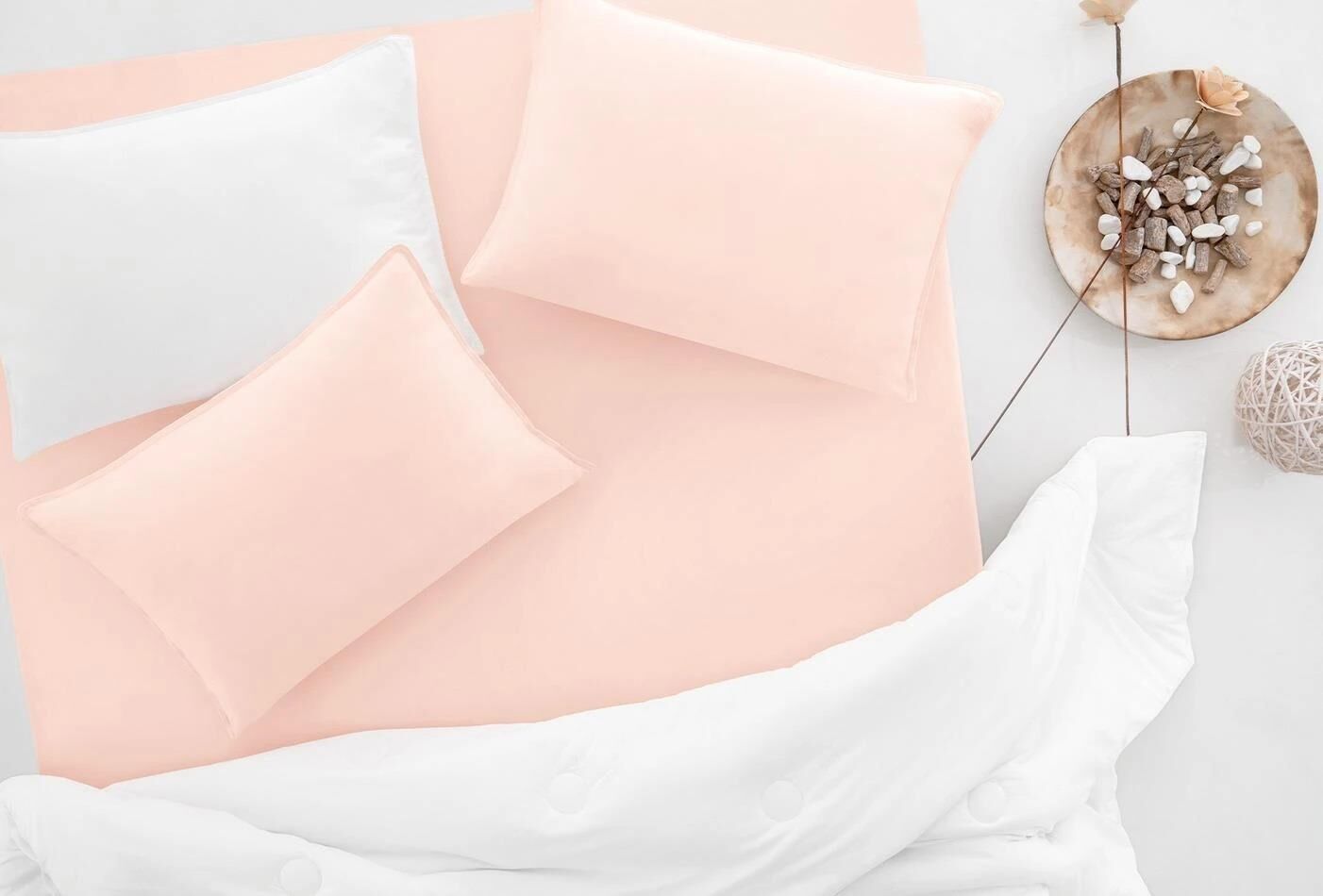 Yataş Bedding Tek Kişilik XL Lupa Soft Lastikli Çarşaf Pudra 120x200x35