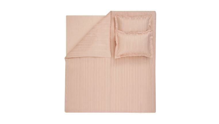 Yataş Bedding Çift Kişilik Shelly Bambu Saten Nevresim Takımı - Blush