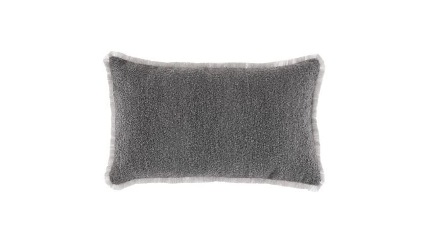 Yataş Rowen Dekoratif Kırlent Kılıfı (30x50 cm) - Füme