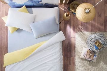 Yataş Bedding Noah Lastikli Çarşaf Mavi 140x200