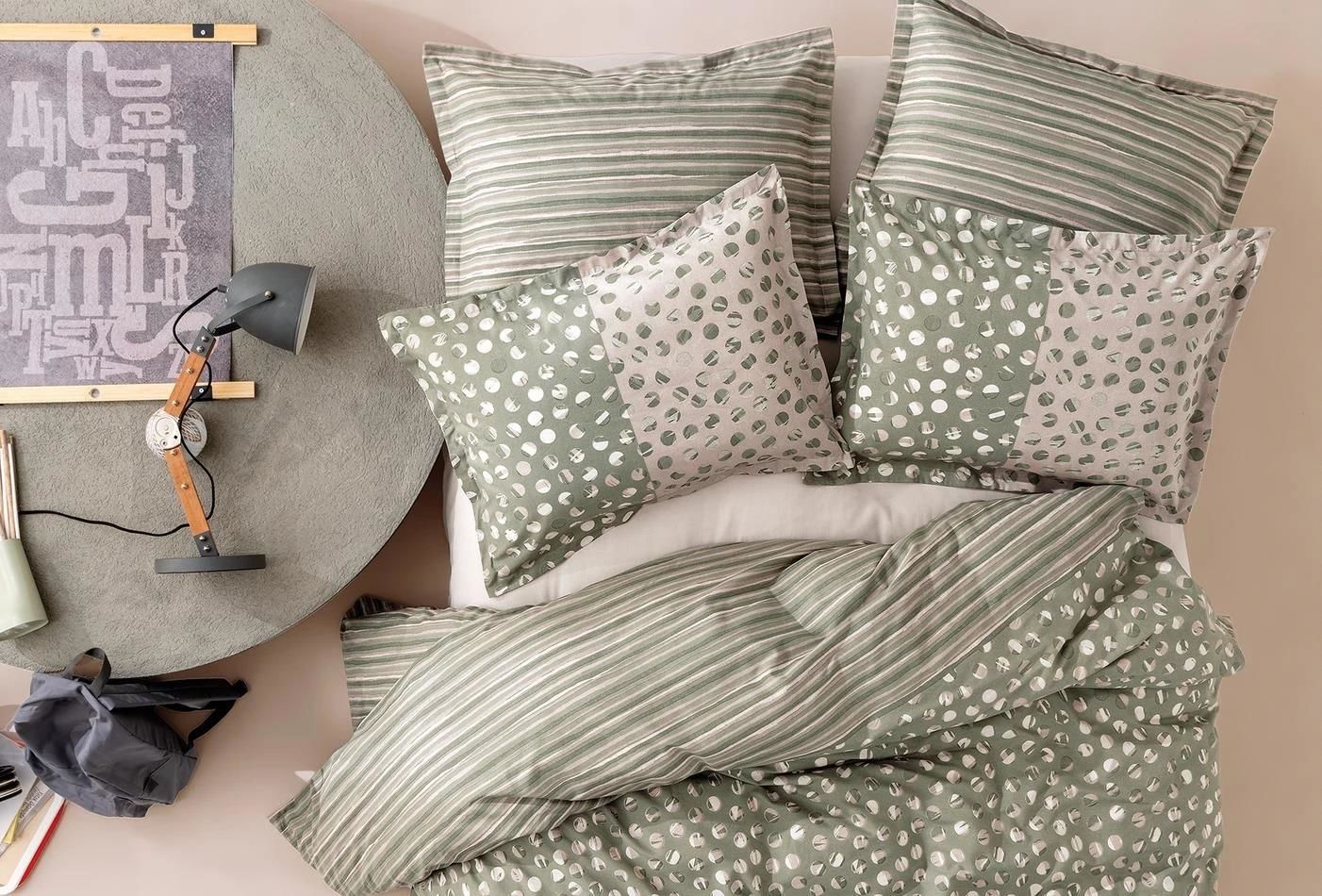 Yataş Bedding Çift Kişilik Zoey Rnf Nevresim Takımı Adaçayı