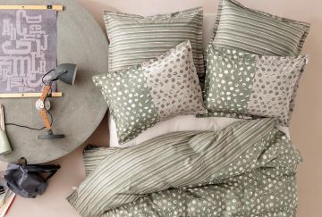 Yataş Bedding Çift Kişilik Zoey Rnf Nevresim Takımı Adaçayı